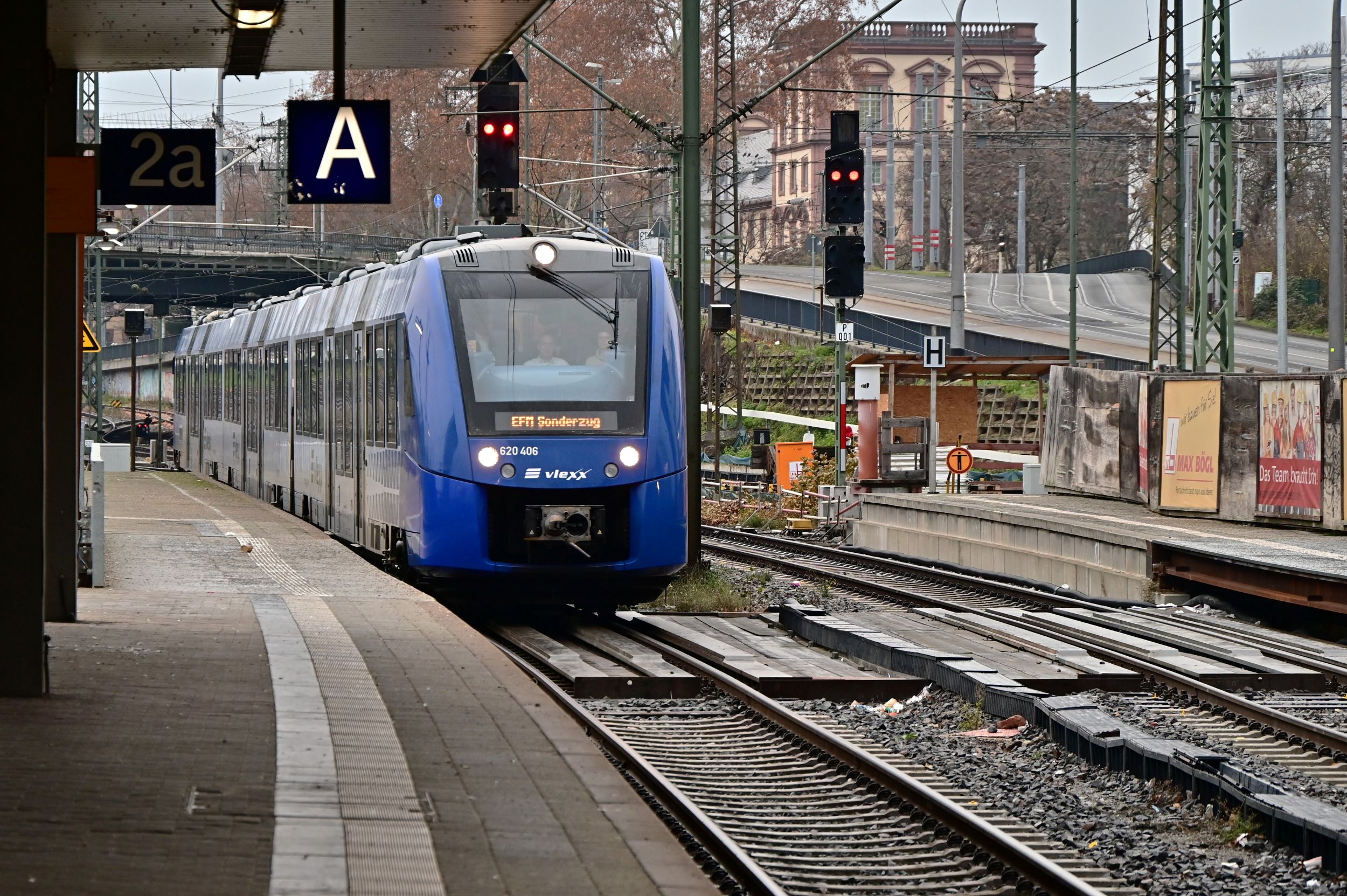 Eindruck der Fahrt zu Völklinger Hütte