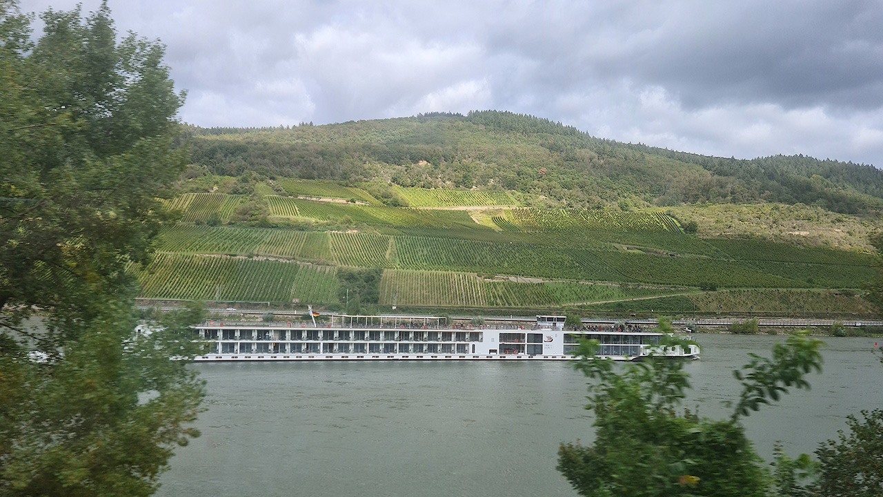 Eindruck der Fahrt zu Völklinger Hütte