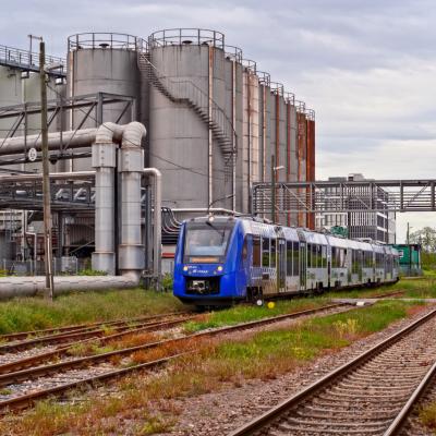 Eindrücke der Hafenrundfahrt im Mannheimer Hafen