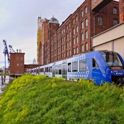Eindrücke der Hafenrundfahrt im Mannheimer Hafen