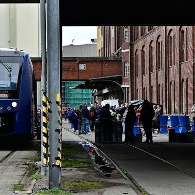 Eindrücke der Hafenrundfahrt im Mannheimer Hafen